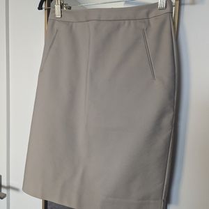 Halogen tan pencil skirt